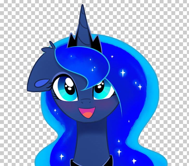 Princess Luna Moon Pony Winged Unicorn PNG, Clipart, Blue, Cartoon, Cobalt, Computer Wallpaper, Deviantart Free PNG Download