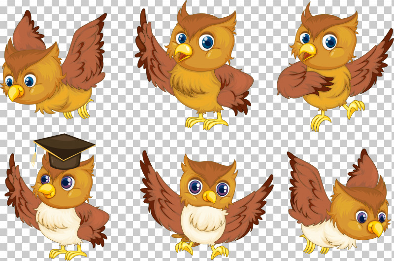 Owl Cartoon Animal Figure Bird Of Prey Yellow PNG, Clipart, Animal Figure, Animation, Bird, Bird Of Prey, Cartoon Free PNG Download
