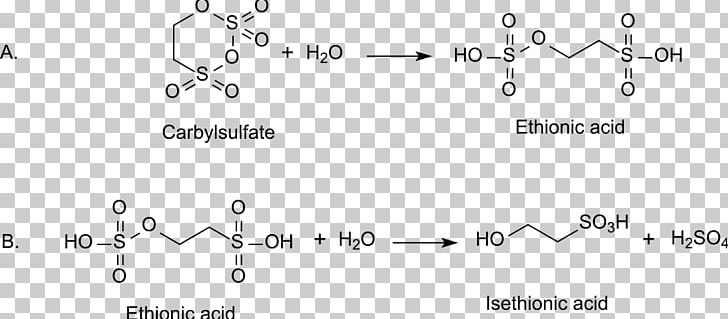 Isethionic Acid Taurine Vinylsulfonic Acid Sodium Bisulfite PNG, Clipart, Acid, Angle, Area, Auto Part, Black And White Free PNG Download