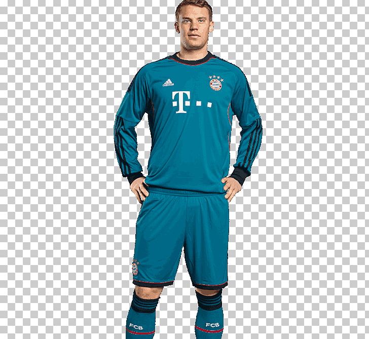 Manuel Neuer FC Bayern Munich UEFA Champions League Goalkeeper Jersey PNG, Clipart, Aqua, Azure, Bastian Schweinsteiger, Bayern, Blue Free PNG Download