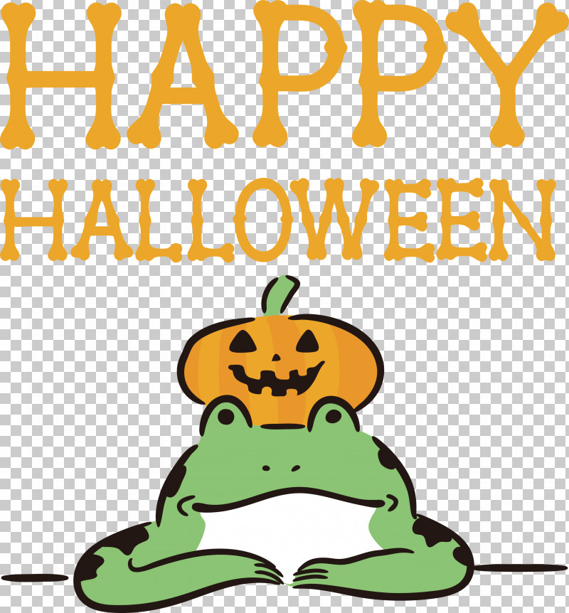 Happy Halloween PNG, Clipart, Behavior, Cartoon, Frogs, Happiness, Happy Halloween Free PNG Download