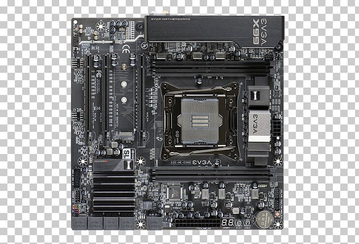 Motherboard Computer Hardware EVGA X99 Micro2 LGA 2011 Intel X99 PNG, Clipart, Central Processing Unit, Computer Accessory, Computer Component, Computer Hardware, Computer System Cooling Parts Free PNG Download