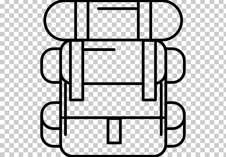 Computer Icons Encapsulated PostScript Backpack PNG, Clipart, Angle, Area, Backpack, Black, Black And White Free PNG Download