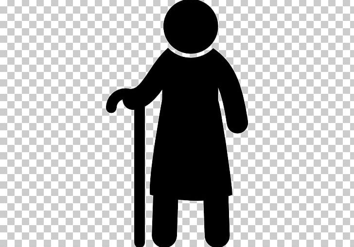 Old Age Computer Icons Walking Stick PNG, Clipart, Black And White, Clip Art, Computer Icons, Crutch, Elderly Free PNG Download