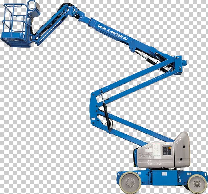 Aerial Work Platform Genie Elevator Architectural Engineering Business PNG, Clipart, Aerial Work Platform, Angle, Architectural Engineering, Automotive Exterior, Blue Free PNG Download