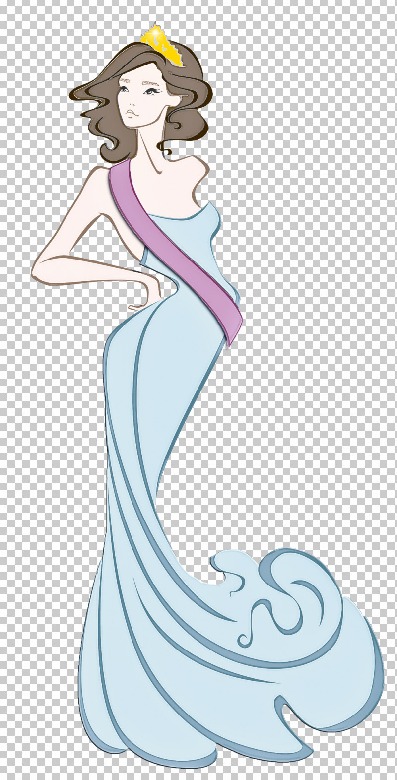 Mermaid Dress H&m Headgear Beauty PNG, Clipart, Beauty, Cartoon, Dress, Headgear, Hm Free PNG Download