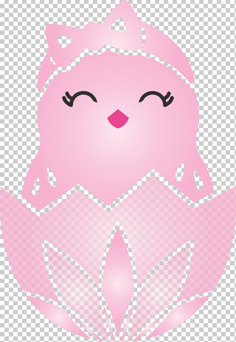 Chick In Eggshell Easter Day Adorable Chick PNG, Clipart, Adorable Chick, Chick In Eggshell, Easter Day, Pink Free PNG Download