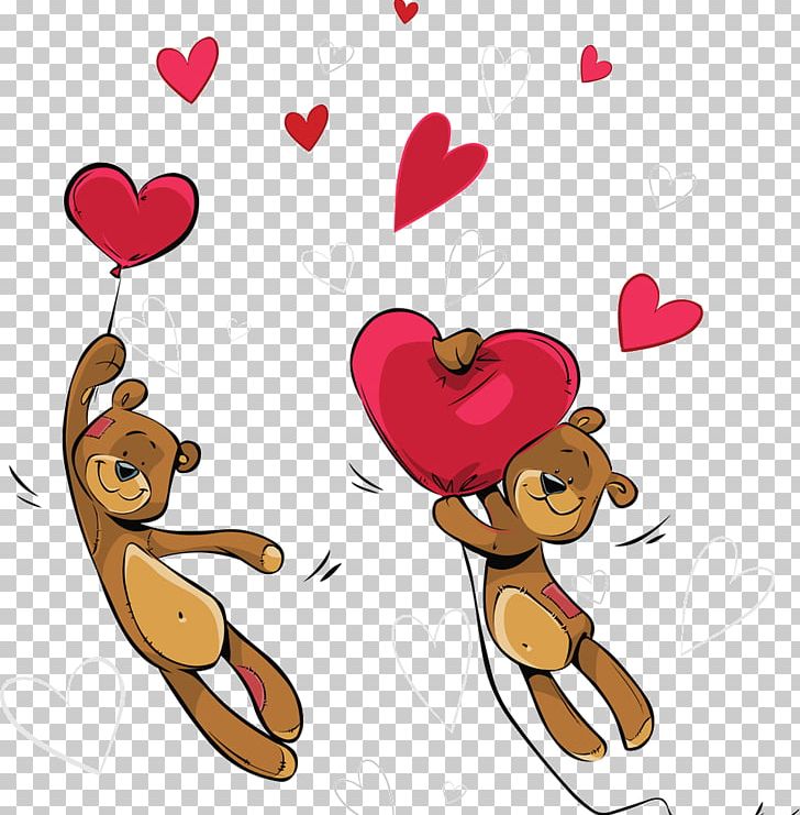 Valentine's Day Love Heart PNG, Clipart, Art, Carnivoran, Cartoon, Desktop Wallpaper, Emotion Free PNG Download