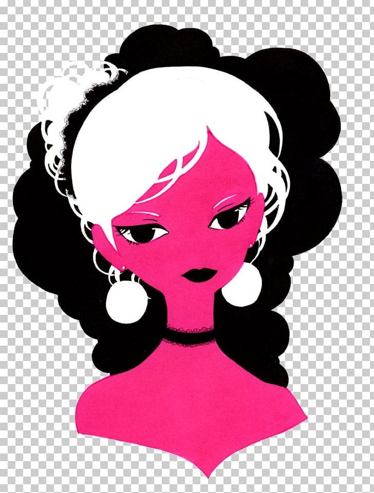 Black Hair Silhouette Pink M PNG, Clipart, Animals, Art, Black Hair, Character, Fictional Character Free PNG Download