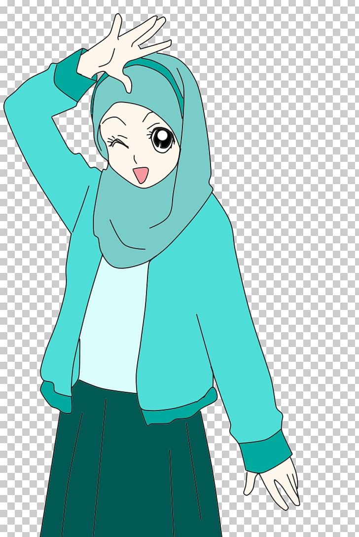 Muslim Islam Hijab Drawing Cartoon PNG, Clipart, Allah, Arm, Beauty, Boy, Cartoon Free PNG Download