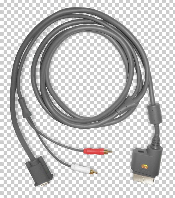 Xbox 360 Electrical Cable VGA Connector Wire PNG, Clipart, Cable, Electrical Connector, Electrical Wires Cable, Electronics, Hardware Free PNG Download