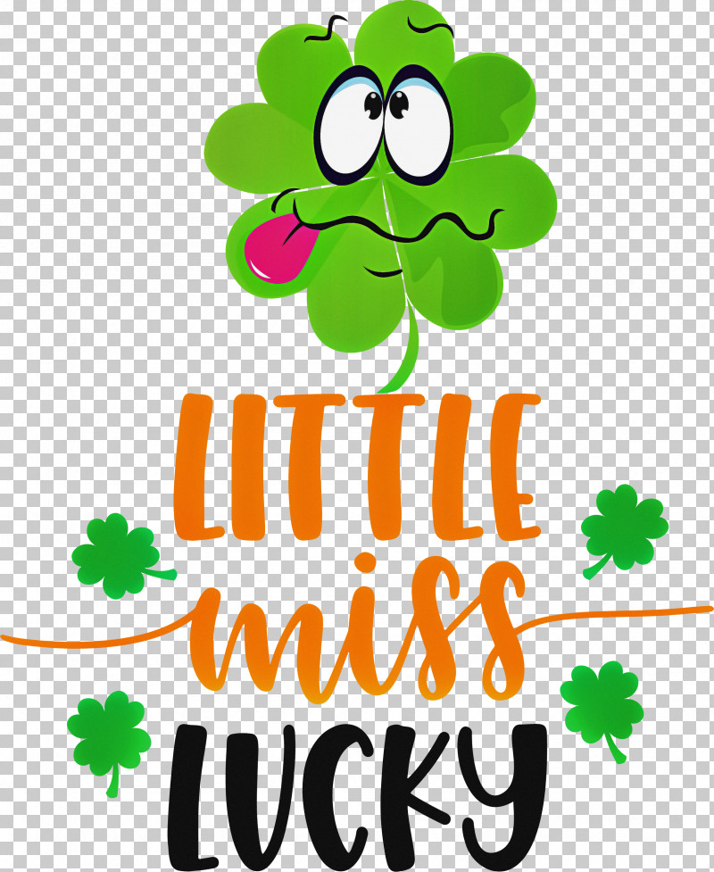 Little Miss Lucky Lucky Patricks Day PNG, Clipart, Happiness, Leaf, Line, Lucky, Mathematics Free PNG Download
