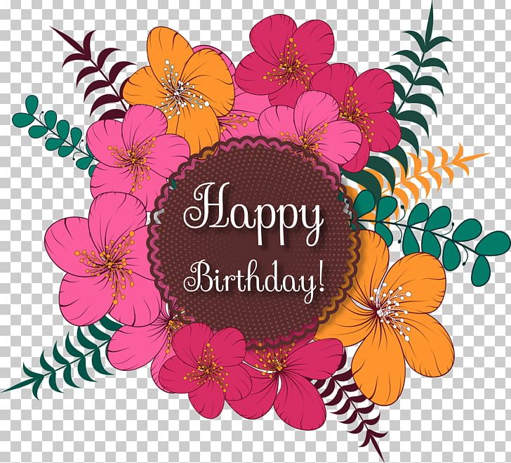 Birthday Flower Computer File PNG, Clipart, Elements Vector, Encapsulated Postscript, Floral, Flower Arranging, Flowering Plant Free PNG Download