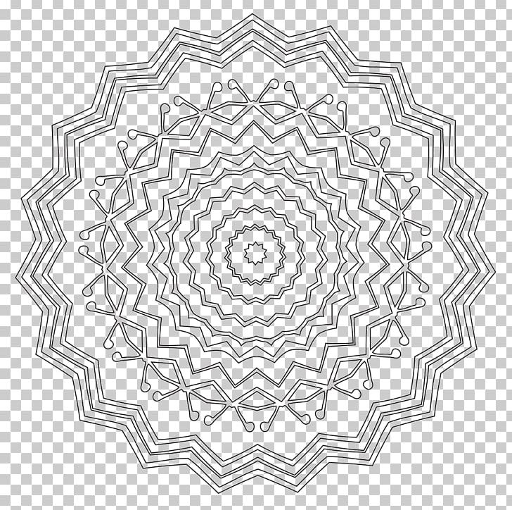 Coloring Book Mandala Black And White PNG, Clipart, Angle, Area, Black And White, Book, Circle Free PNG Download
