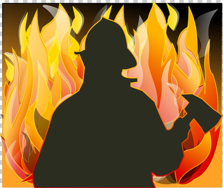 Firefighter Silhouette Fire Department PNG, Clipart, Art, Clip Art, Computer Wallpaper, Courage, Courage Cliparts Free PNG Download