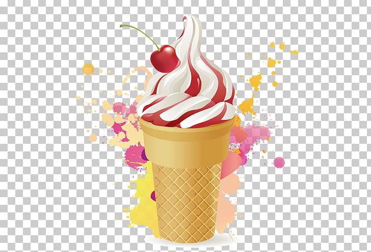 Ice Cream Cone Sundae Chocolate Ice Cream PNG, Clipart, Cherry, Cream, Encapsulated Postscript, Food, Frozen Dessert Free PNG Download