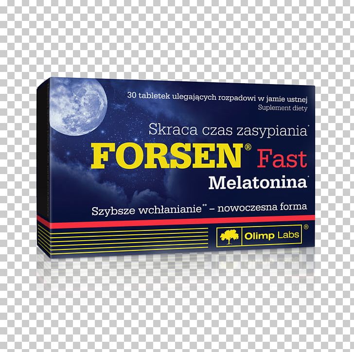 Olimp Forsen Fast Melatonina Dietary Supplement Tablet Sleep PNG, Clipart, Brand, Computer Font, Dietary Supplement, Medical Prescription, Melatonin Free PNG Download