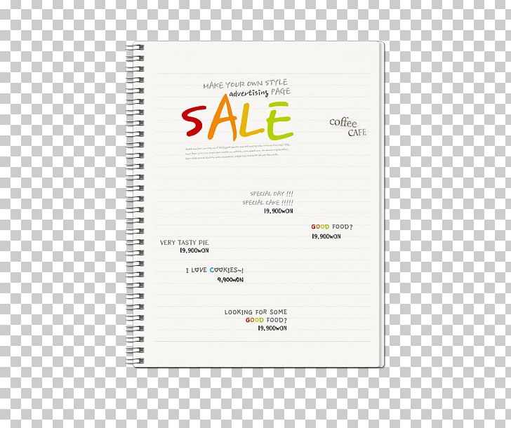 Paper Notebook Web Template PNG, Clipart, Advertising, Brand, Cartoon, Diary, Download Free PNG Download
