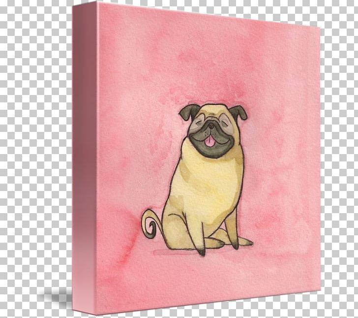 Pug Dog Breed Labrador Retriever Puppy Art PNG, Clipart, Animals, Art, Canvas, Canvas Print, Carnivoran Free PNG Download