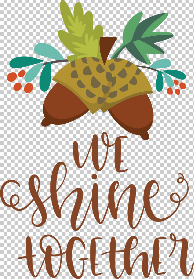 We Shine Together PNG, Clipart, Autumn, Collage, Color, Drawing, Floral Design Free PNG Download