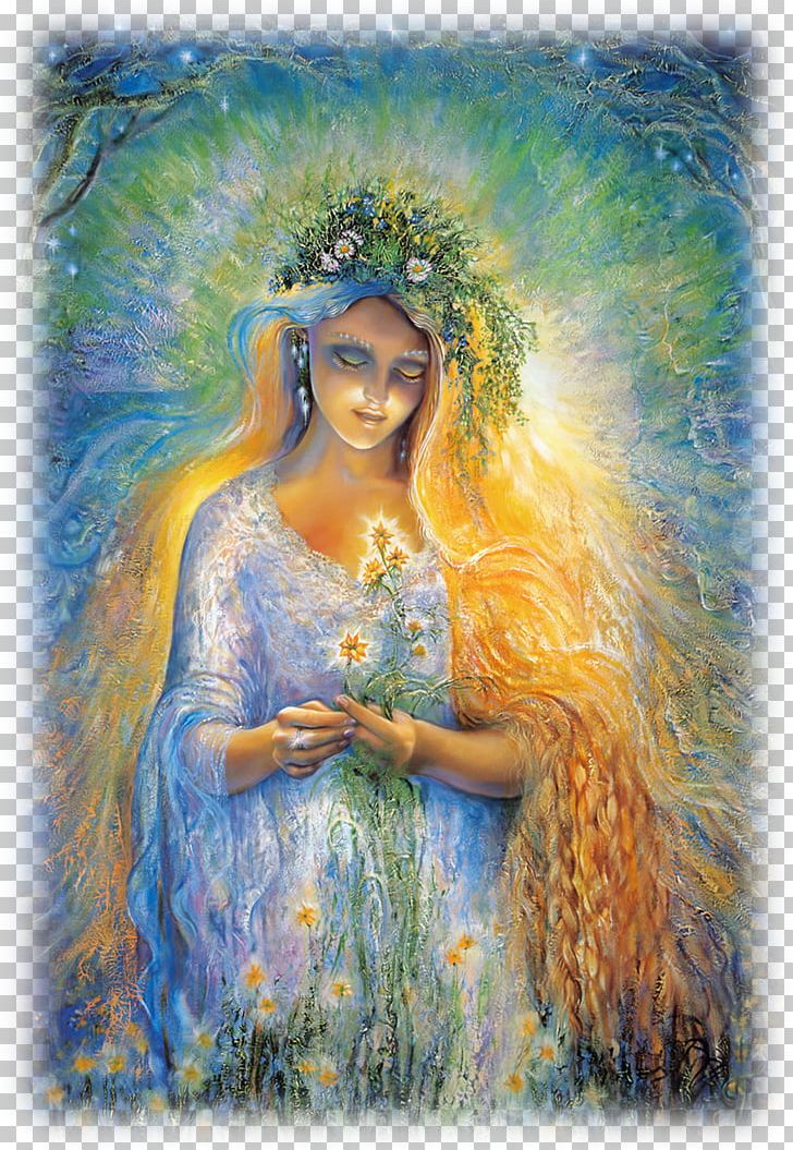 Mother Nature Josephine Wall Earth Goddess Gaia PNG, Clipart, Acrylic Paint, Angel, Art, Artwork, Deity Free PNG Download