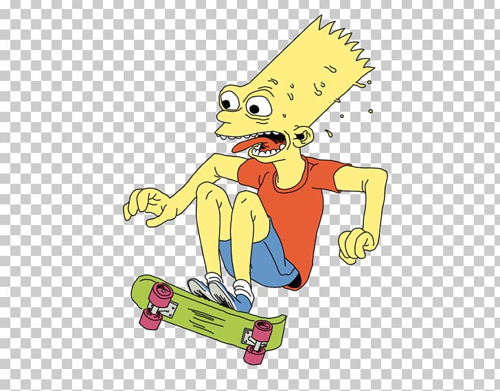 Bart Simpson Homer Simpson Illustration Lisa Simpson Drawing PNG, Clipart, Amphibian, Animal Figure, Area, Art, Bart Simpson Free PNG Download