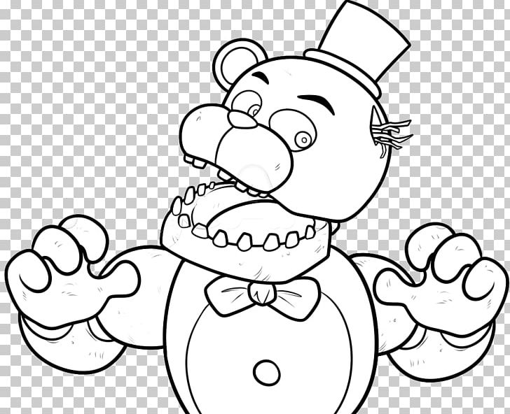 Print five nights at freddys fnaf 2 birthday coloring pages