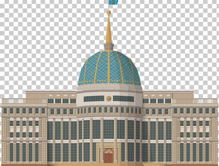 Grand Kremlin Palace Ak Orda Presidential Palace Building Steppe Eagle PNG, Clipart, Ak Orda Presidential Palace, Building, Classical Architecture, Dome, Drawing Free PNG Download
