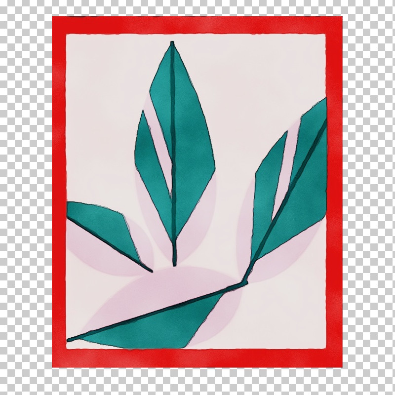 Green Leaf Triangle Teal Paper PNG, Clipart, Biology, Geometry, Green, Leaf, Mathematics Free PNG Download