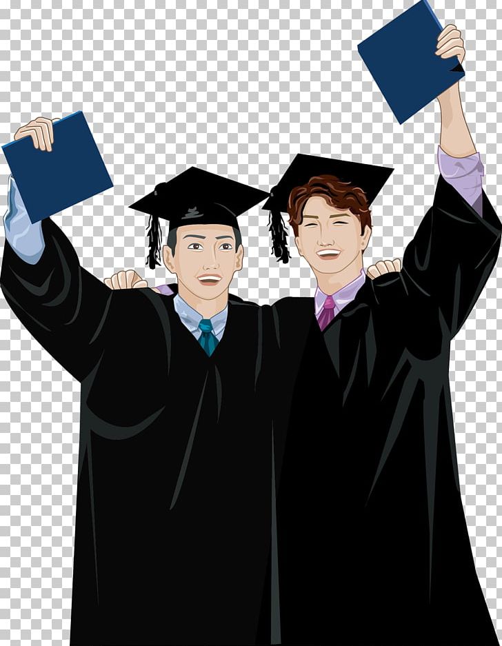 Bachelors Degree Cartoon Academic Dress Graduation Ceremony PNG, Clipart, Academician, Animation, Business School, Cartoon Student, College Students Free PNG Download
