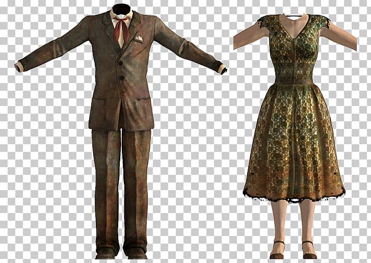 Fallout: New Vegas Wasteland Fallout 4 Dress Gown PNG, Clipart, Bethesda Softworks, Clothing, Costume, Costume Design, Dress Free PNG Download