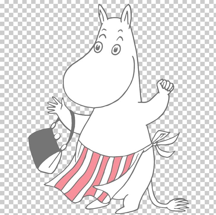 Little My Moomintroll Moominmamma Snork Maiden Moomin World PNG, Clipart, Arm, Black, Black And White, Drawing, Fictional Character Free PNG Download