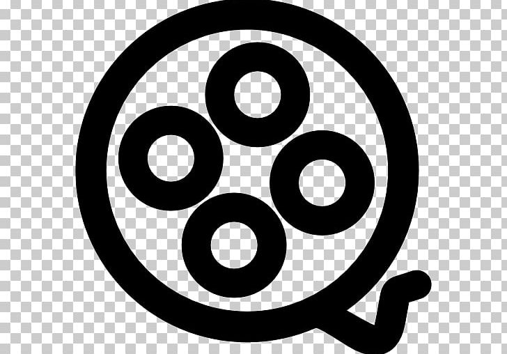 Reel Computer Icons Film PNG, Clipart, Area, Black And White, Cinema, Circle, Computer Icons Free PNG Download