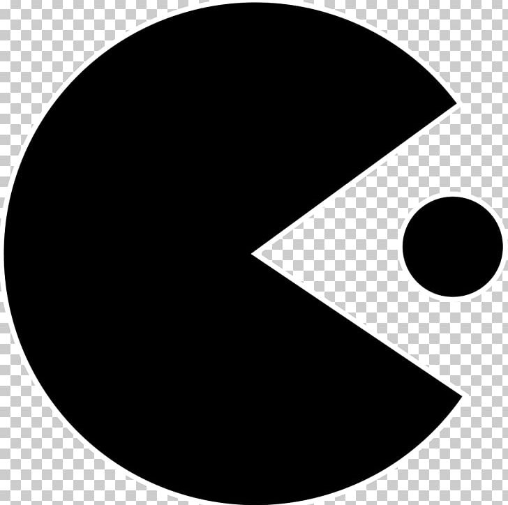 Pac-Man PNG, Clipart, Angle, Arcade Game, Black, Black And White, Circle Free PNG Download