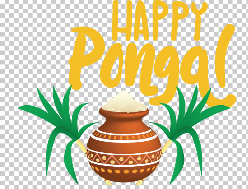 Pongal Happy Pongal Harvest Festival PNG, Clipart, Cartoon, Flower, Fruit, Happy Pongal, Harvest Festival Free PNG Download