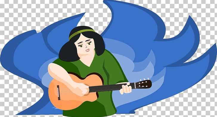 Guitar PNG, Clipart, Acoustic Guitar, Art, Artwork, Bard Woman, Cartoon Free PNG Download