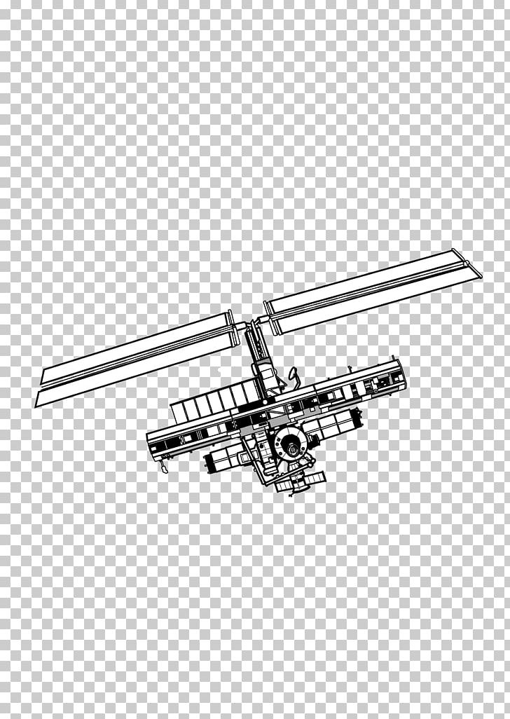 International Space Station Space Shuttle Program PNG, Clipart, Aircraft, Airplane, Angle, Black And White, Drawing Free PNG Download