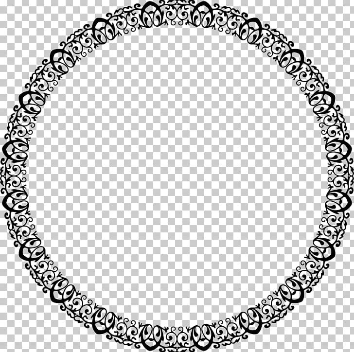 Ring Ornament Jewellery Necklace PNG, Clipart, Black And White, Body Jewelry, Bracelet, Circle, Decorative Arts Free PNG Download