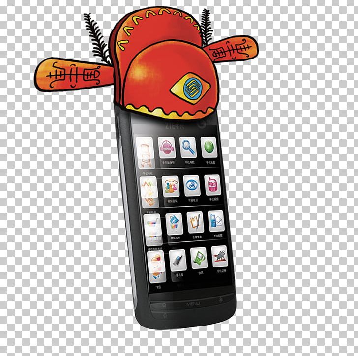 Feature Phone Mobile Phone China Mobile PNG, Clipart, Cell Phone, Cellular Network, Chef Hat, China Mobile, Christmas Hat Free PNG Download