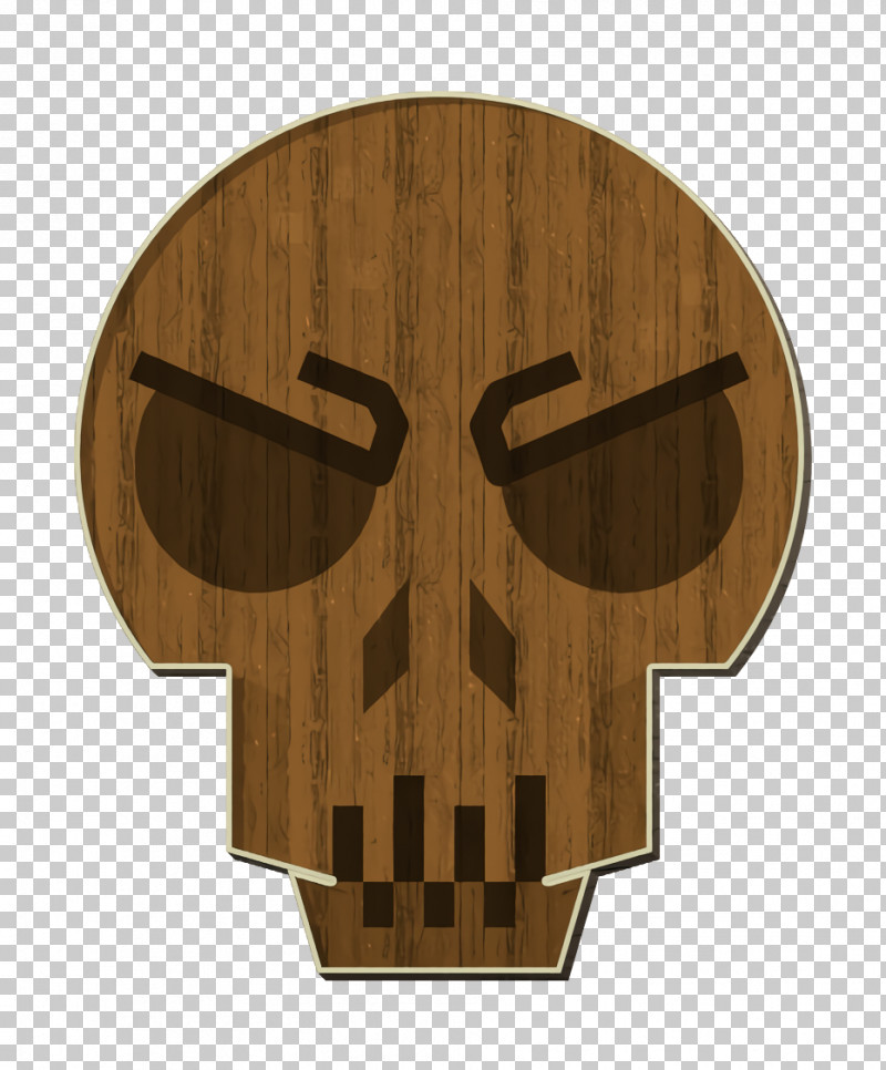 Tattoo Icon Skull Icon PNG, Clipart, Brown, Skull Icon, Symbol, Tattoo Icon, Wood Free PNG Download