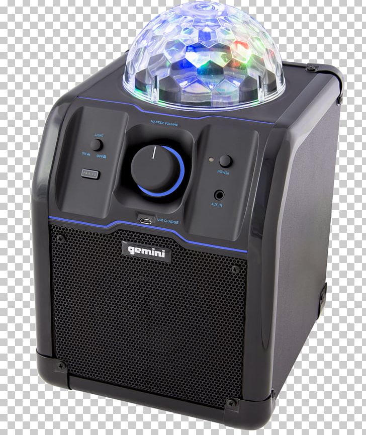 Laptop Loudspeaker Wireless Speaker Gemini LED Bluetooth Party Speaker PNG, Clipart, Audio Signal, Bluetooth, Electronic Instrument, Electronics, Fullrange Speaker Free PNG Download