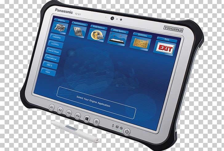 Laptop Microsoft Tablet PC Handheld Devices Panasonic Toughpad Toughbook PNG, Clipart, Computer, Computer Accessory, Diagnostic, Electronic Device, Electronics Free PNG Download