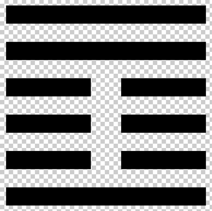 I Ching Hexagram Taoism Geomancy Feng Shui PNG, Clipart, Angle, Area, Black, Black And White, Brand Free PNG Download