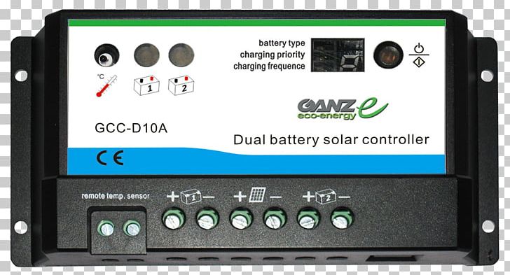 Battery Charger Battery Charge Controllers Solar Charger Solar Panels Solar Power PNG, Clipart, Ampere, Audio, Audio Equipment, Audio Receiver, Batter Free PNG Download