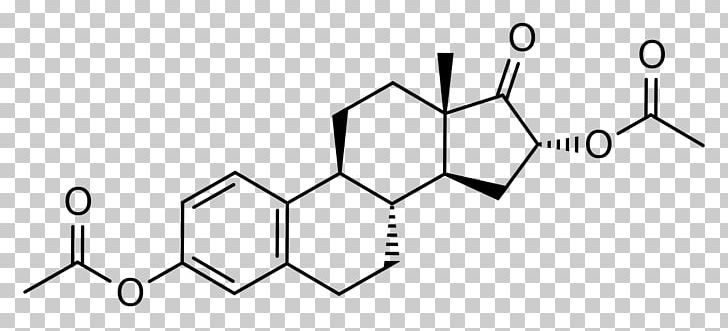 Estradiol Acetate Estrogen Ester Estrone Acetate PNG, Clipart, Acetate, Angle, Area, Black And White, Circle Free PNG Download