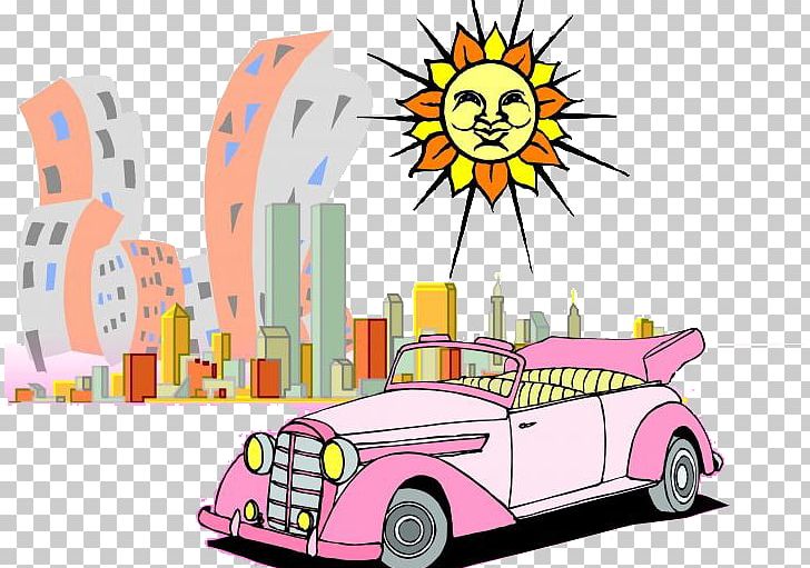 Car Sunrise Child PNG, Clipart, Automotive Design, Balloon Cartoon, Boy Cartoon, Car, Cartoon Free PNG Download