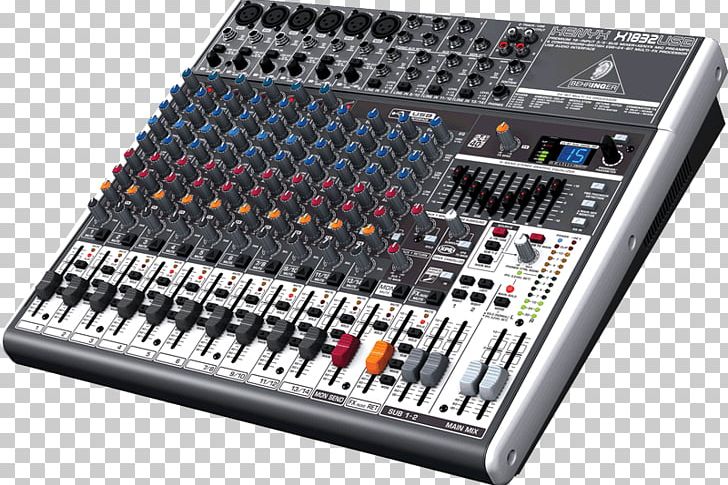 Microphone Audio Mixers Behringer X1832USB Audio Mixing PNG, Clipart, Audio Equipment, Electronic Device, Electronic Instrument, Electronic Musical Instrument, Electronics Free PNG Download