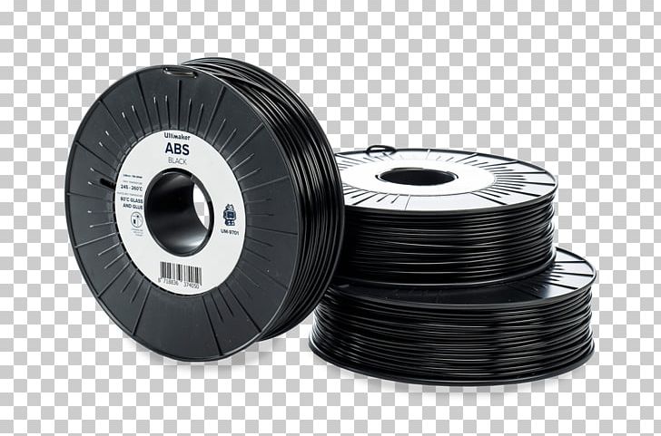 Ultimaker 3D Printing Filament Acrylonitrile Butadiene Styrene Polylactic Acid PNG, Clipart, 3d Printing, 3d Printing Filament, Acrylonitrile Butadiene Styrene, Auto, Automotive Tire Free PNG Download