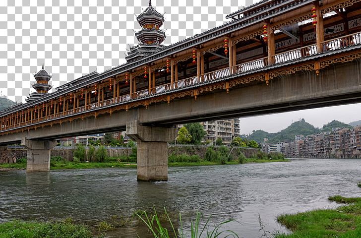 Qingzhen Zhenyuan Ancient Town Tourism PNG, Clipart, Ancient, Attractions, Beam Bridge, Bridge, Fig Free PNG Download