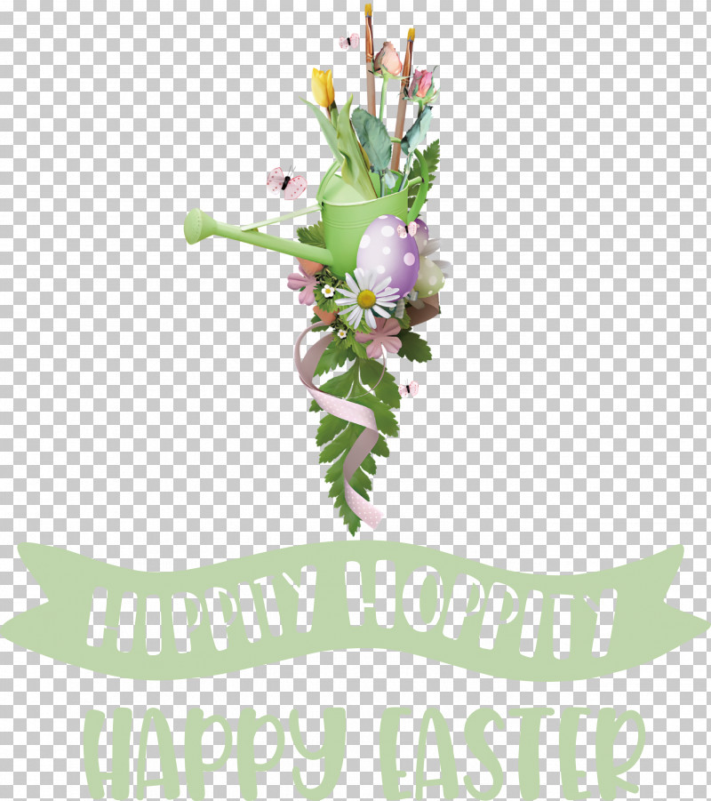 Hippity Hoppity Happy Easter PNG, Clipart, Cut Flowers, Data, Floral Design, Flower, Happy Easter Free PNG Download